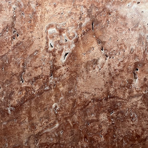 Травертин TRAVERTINE ROSE (полированный, 40-45 мм, слэб)